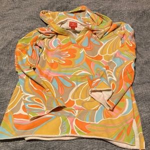 Lucky Brand 100% Cotton Groovy long Sweatshirt